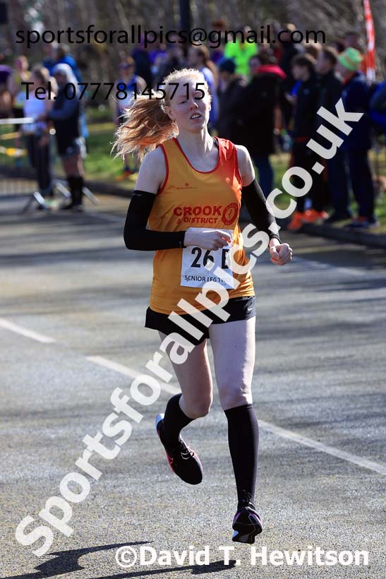 Senior womens 2024 Elswick Harriers Good Friday Relays, Newburn, Newcastle Upon Tyne  Photo: David T. Hewitson/Sports for All Pics